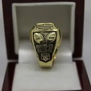 1990 New York Giants Wolrd Championship Men's Ring - Image 3