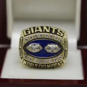 1990 New York Giants Wolrd Championship Men's Ring - Image 1