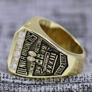 1998 Denver Broncos World Championship Men's Ring - Image 2