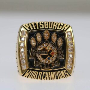 2005 Pittsburgh Steelers World Championship Men's Ring - Image 1