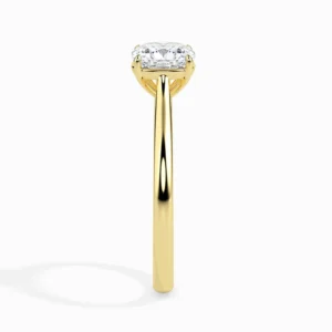 Cushion Cut Moissanite Diamond Solitaire Style Engagement Ring – Dream Design for Women - Image 3
