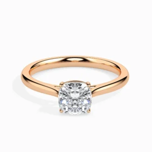 Cushion Cut Moissanite Diamond Solitaire Style Engagement Ring – Dream Design for Women - Image 8